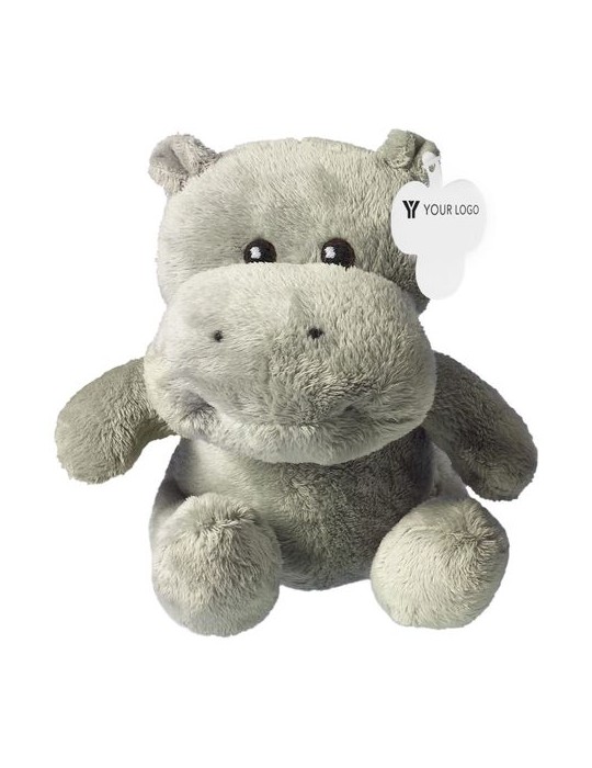 Peluche hippopotame en cadeau d'entreprise unique Geraldine