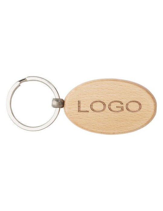 Porte-clés en bois personnalisés - Katherine