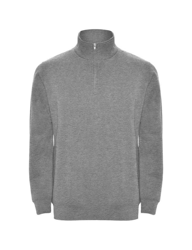 Pull zippé de 280 g/m² Aneto avec fermeture quart de zip