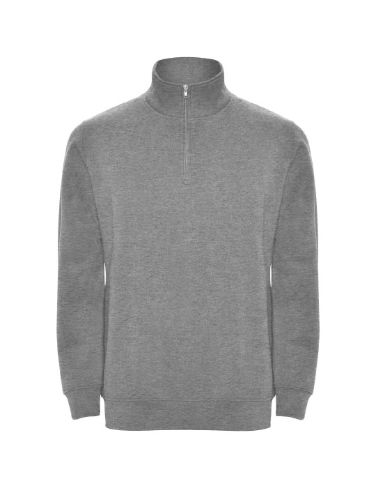 Pull zippé de 280 g/m² Aneto avec fermeture quart de zip