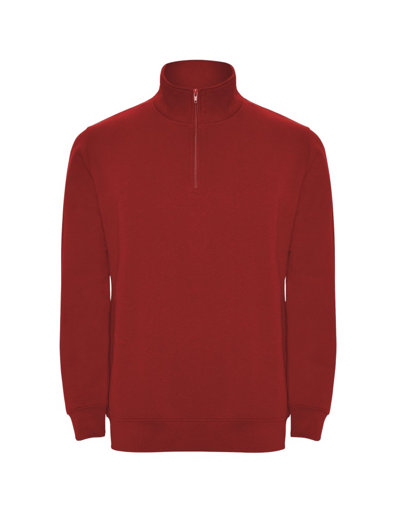 Pull zippé de 280 g/m² Aneto avec fermeture quart de zip