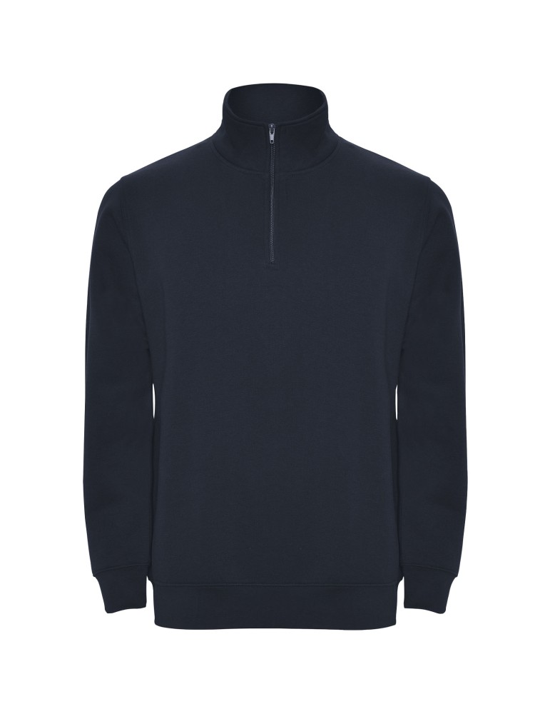 Pull zippé de 280 g/m² Aneto avec fermeture quart de zip