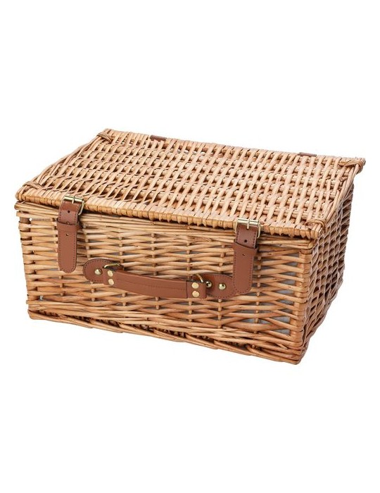 Panier publicitaire pique-nique osier Effie
