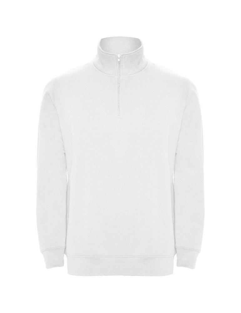 Pull zippé de 280 g/m² Aneto avec fermeture quart de zip