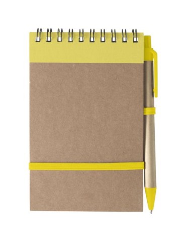 Carnet publicitaire à spirale éco-responsable