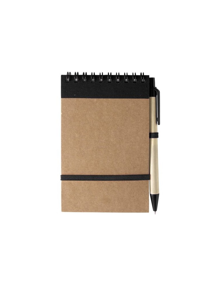 Carnet publicitaire à spirale éco-responsable