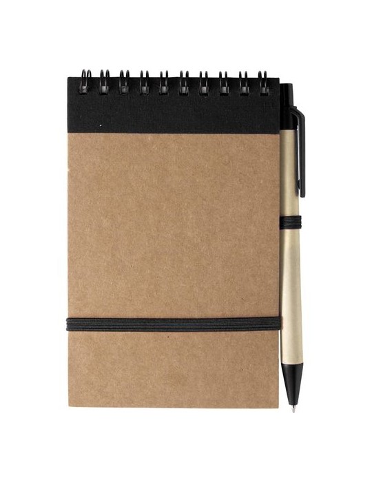 Carnet publicitaire à spirale éco-responsable