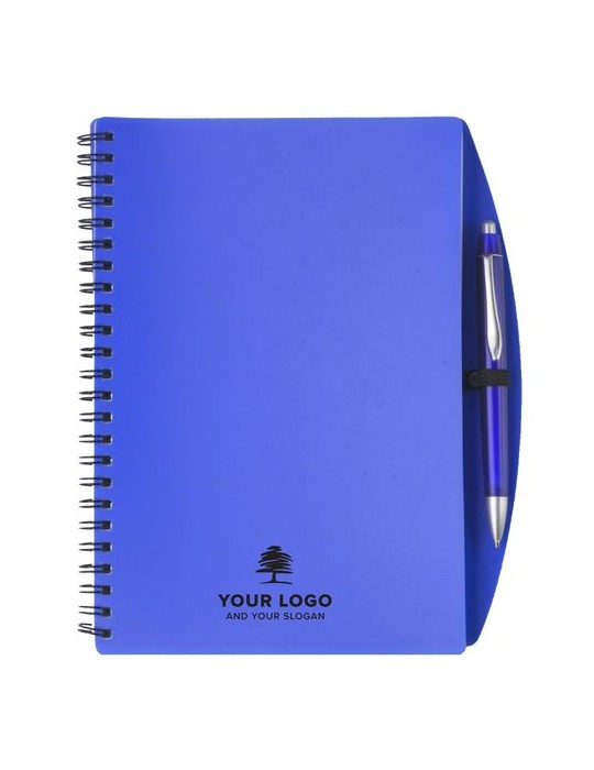 Carnet publicitaire à spirale A5 Solana