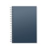 Carnet A5 Éco-responsable à Spirales en RPET ANOTATE Matières : papier recyclé Couleurs : bleu goodies publicitaire événementiel