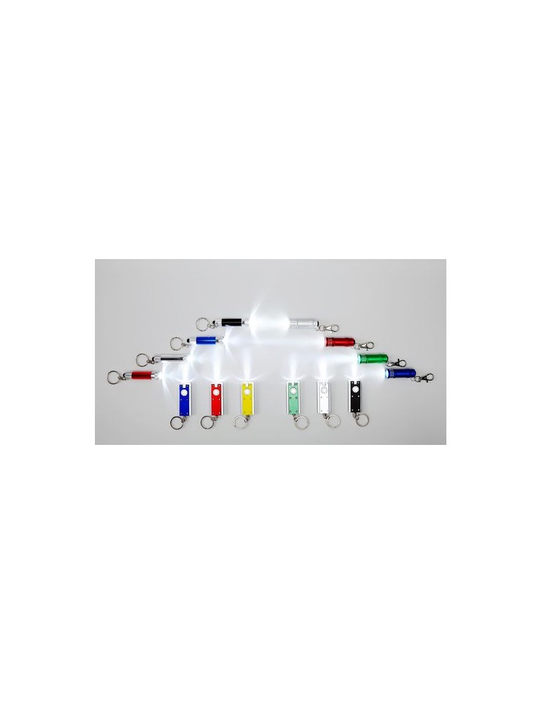 Porte-clés publicitaire lampe Audrey