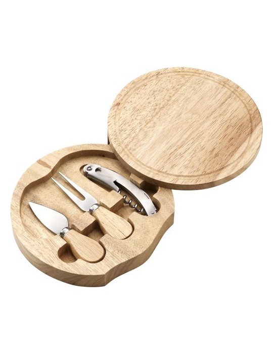 Plateau à fromage personnalisable en bois