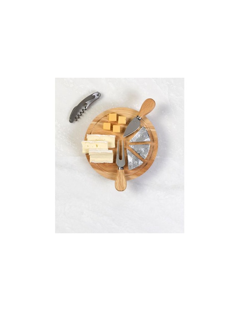 Plateau à fromage personnalisable en bois