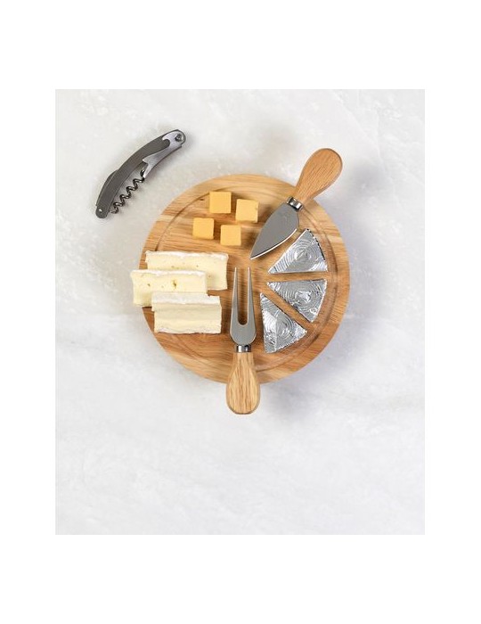 Plateau à fromage personnalisable en bois