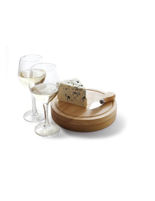 Plateau à fromage personnalisable en bois