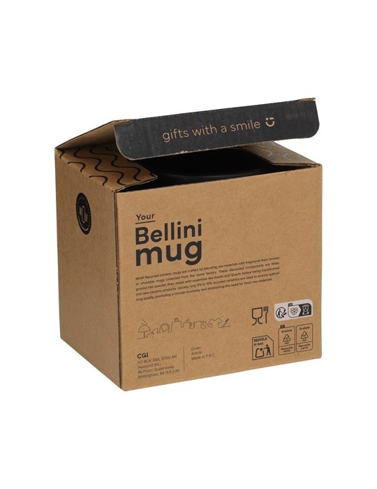 Bellini Mug Black 330 ml