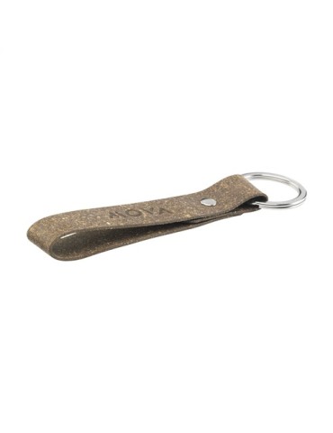 Recycled Leather Keyring porte-clés