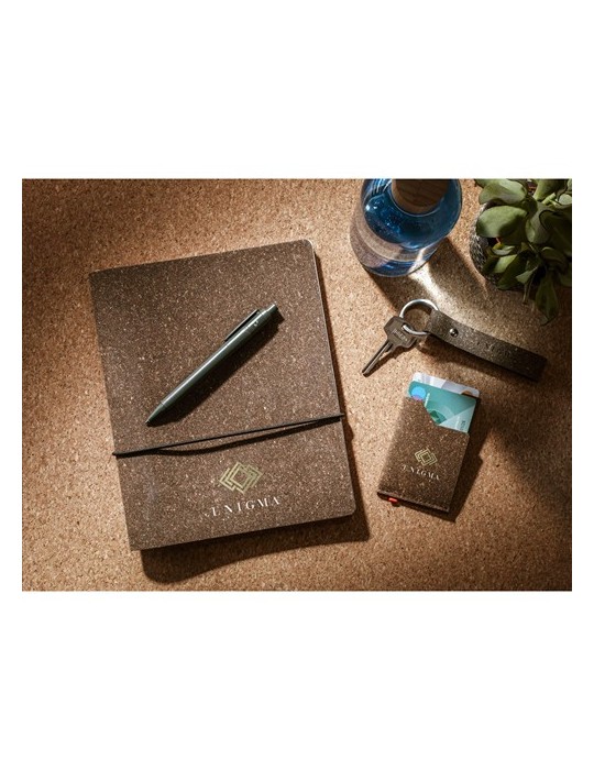 Recycled Leather Keyring porte-clés
