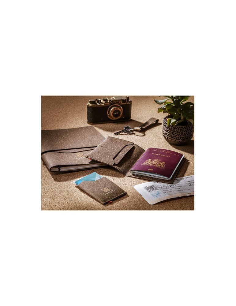 Recycled Leather Keyring porte-clés