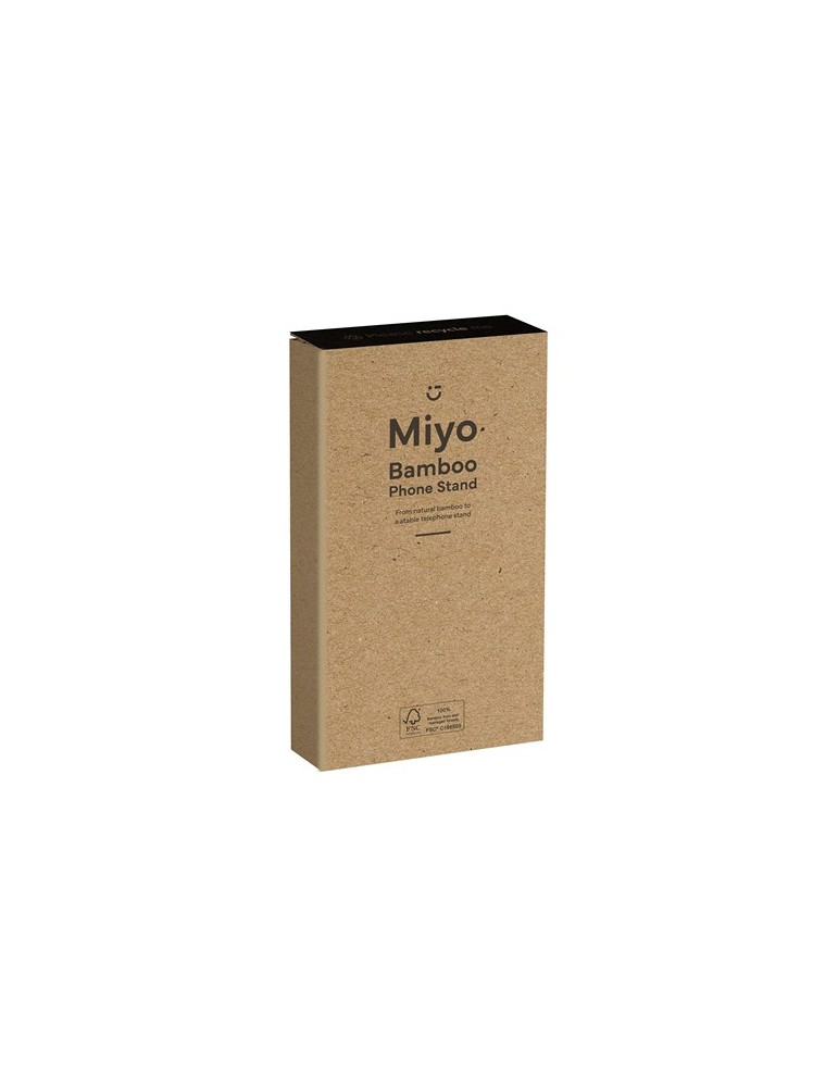 Miyo Bamboo Phone Stand support de téléphone