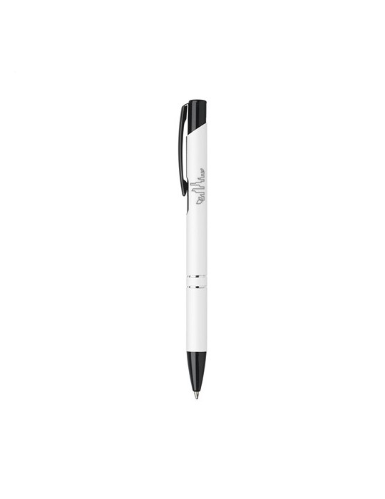 Ebony Rubberised stylo