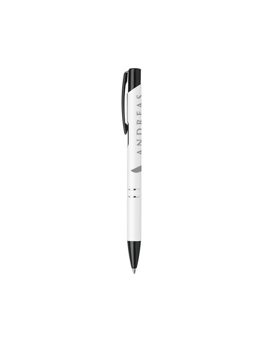 Ebony Rubberised stylo
