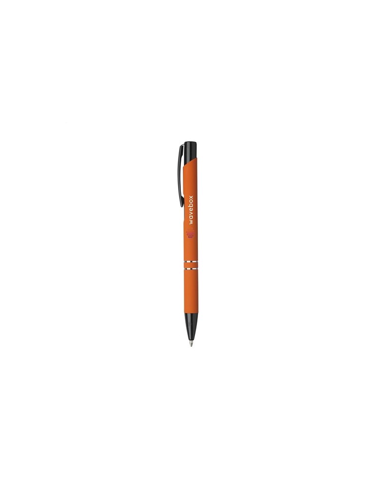 Ebony Rubberised stylo