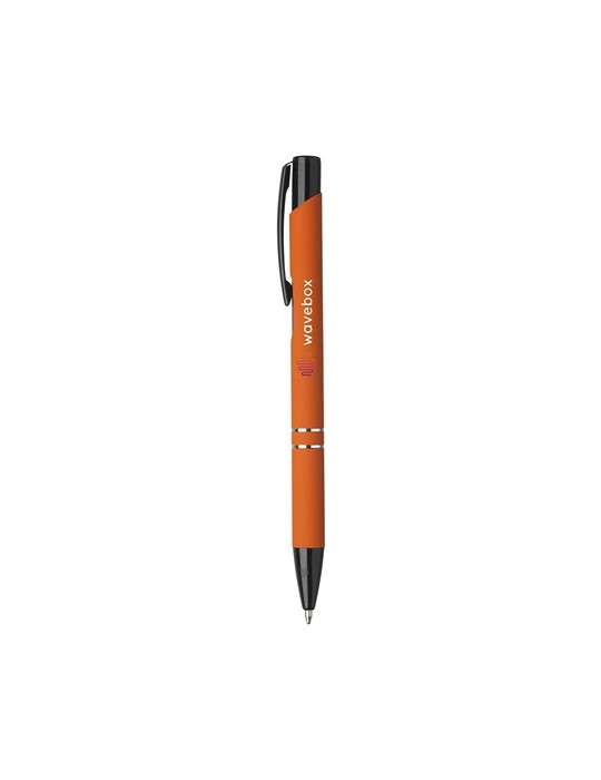 Ebony Rubberised stylo