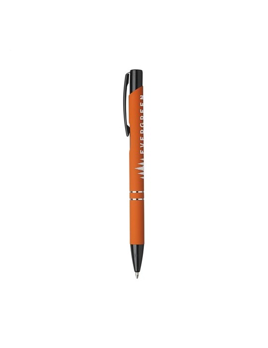 Ebony Rubberised stylo