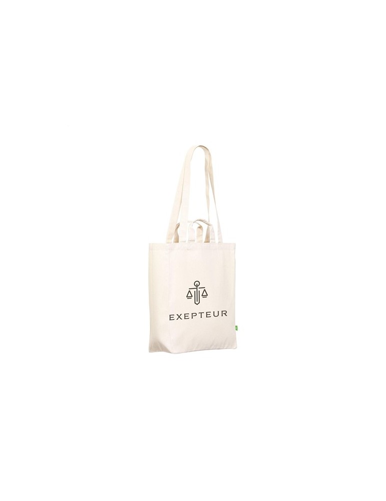 Organic Cotton Canvas Tote Bag Natural (280 g/m²) sac