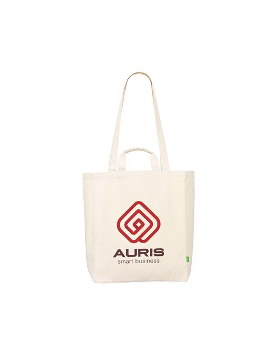 Organic Cotton Canvas Tote Bag Natural (280 g/m²) sac