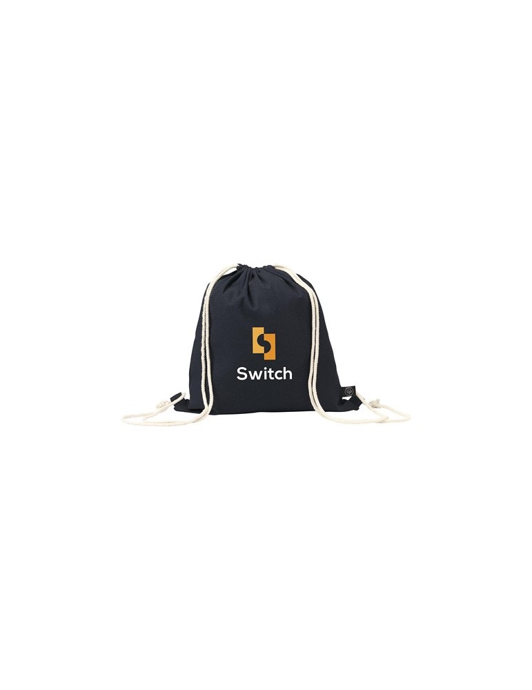 PromoColour GRS Recycled Cotton Backpack (150 g/m²)