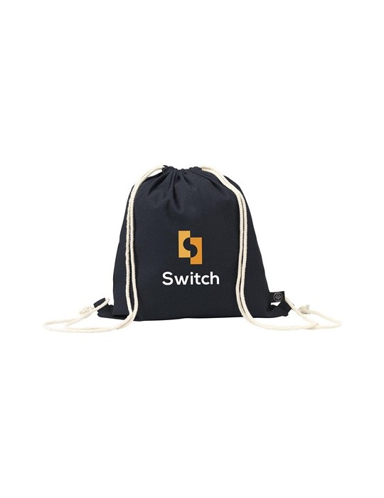 PromoColour GRS Recycled Cotton Backpack (150 g/m²)