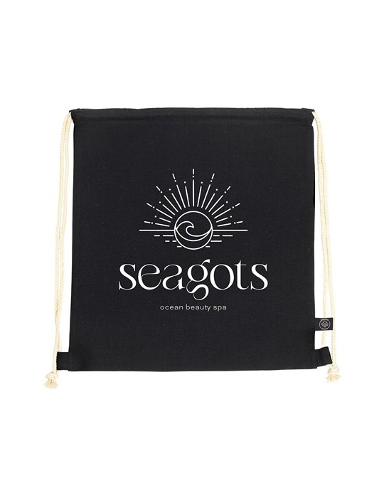 PromoColour GRS Recycled Cotton Backpack (150 g/m²)