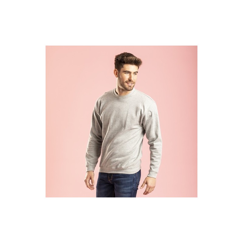 Sweat-Shirt Personnalisable Adulte SWC280 "keya" Matières : coton Taille textile : XL Couleurs : blanc impression haute définiti