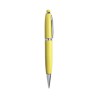 Stylet Bille USB Personnalisé Chic Multifonction 16GB Sivart Matières : métal Couleurs : jaune objet promotionnel éco-responsabl