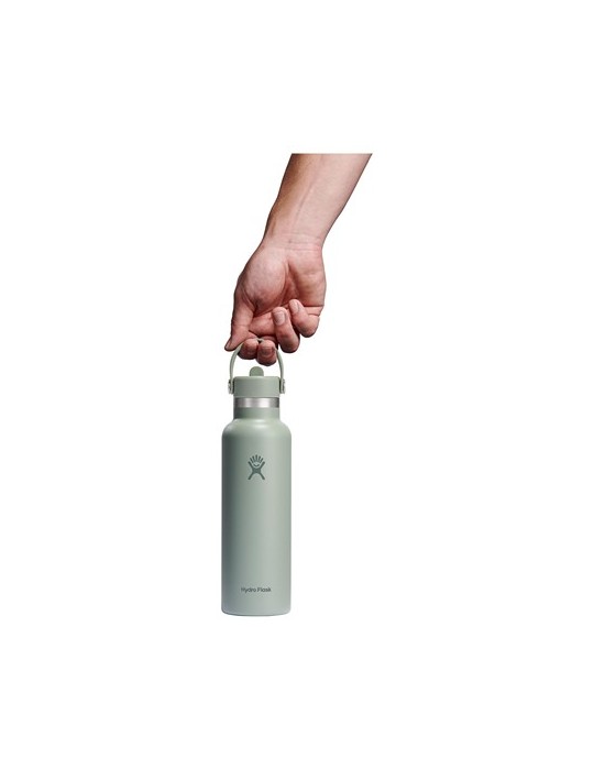 Hydro Flask Standard Mouth with Flex Straw Cap 621 ml bouteille d'eau