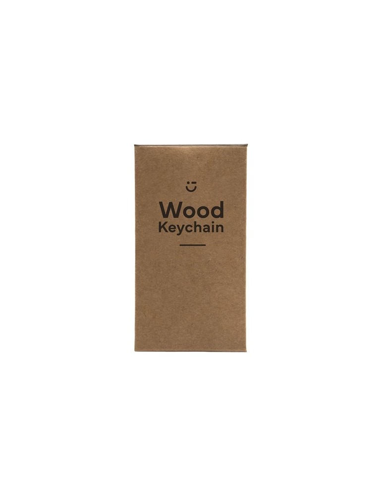 WoodKey Rectangle porte-clés