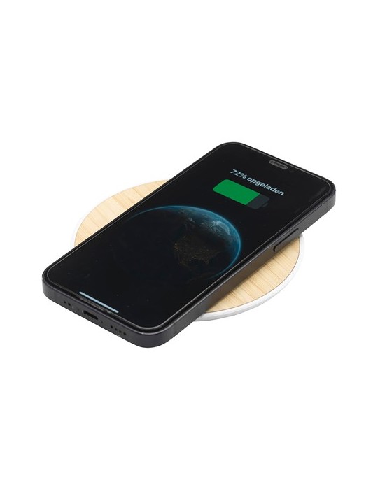 Bamboo 15W Wireless Fast Charger hargeur rapide