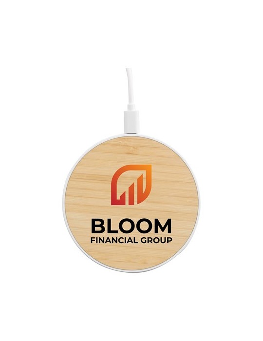 Bamboo 15W Wireless Fast Charger hargeur rapide