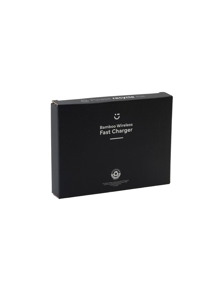Bamboo 15W Wireless Fast Charger hargeur rapide