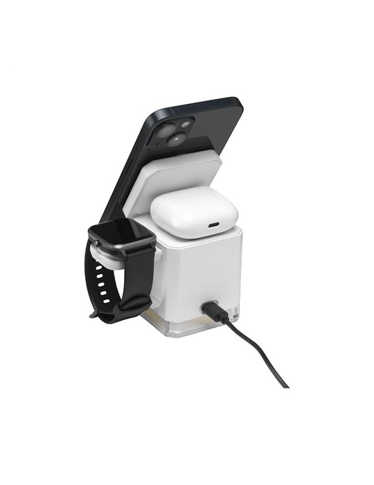 Cube Magsafe 3-in-1 RCS Recycled ABS Charging Stand