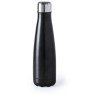 Gourde en Acier Inox Personnalisée Publicitaire Herilox Matières : acier inoxydable Couleurs : noir personnalisation sur mesure