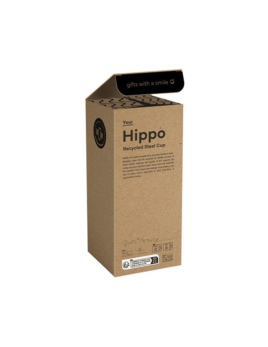 Hippo Recycled Steel Cup 900 ml