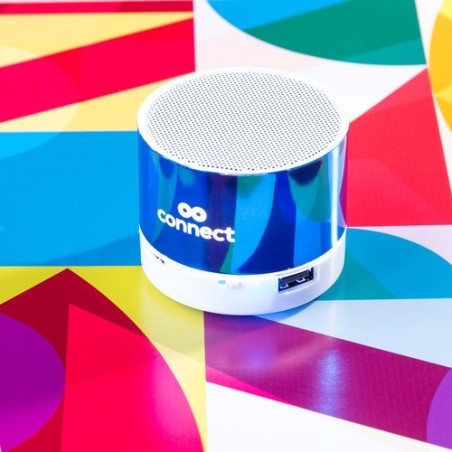 Haut-Parleur Bluetooth Personnalisé Viancos Couleurs : fuchsia cadeau affaires élégant