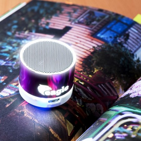 Haut-Parleur Bluetooth Personnalisé Viancos Couleurs : fuchsia objet promo petit budget