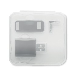 Set de bloqueurs personnalisés pour PC - BLOCKER SET Matières : polypropylène (PP) Couleurs : noir cadeau entreprise pas cher
