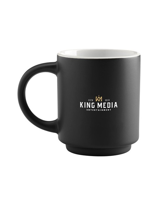 Stack Mug Black 180 ml