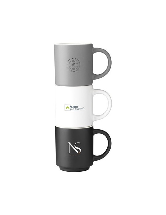 Stack Mug Black 180 ml