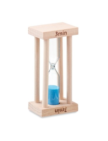 Sablier en Bois Personnalisé 3 min - Accessoire Maison Chic Économique