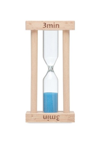 Sablier en Bois Personnalisé 3 min - Accessoire Maison Chic Économique 2